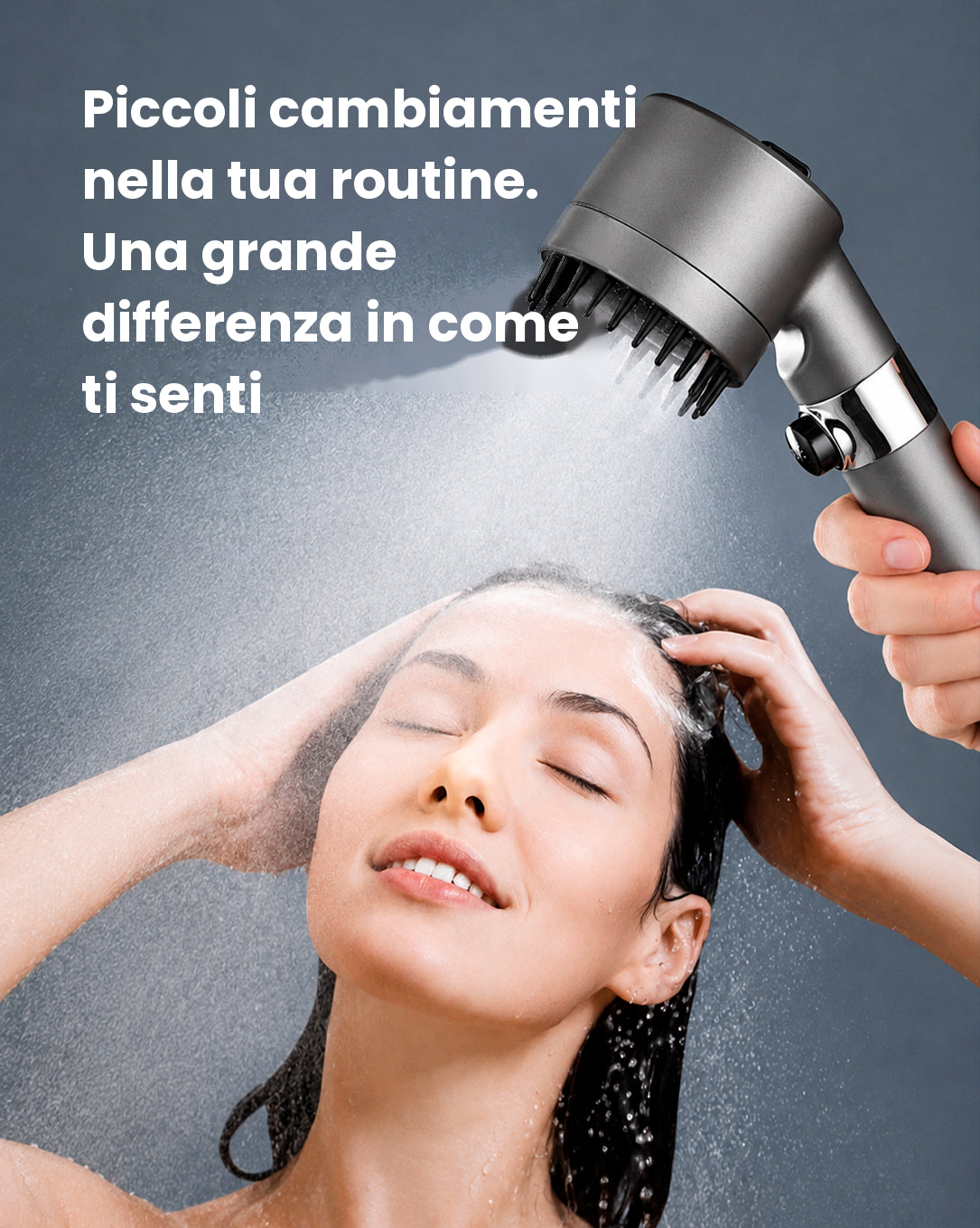Acquaviva-Soffione Doccia Anticalcare +1 filtro